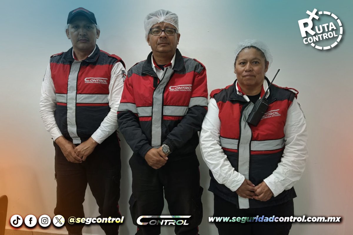 segcontrol's tweet image. En ocasión visitamos a nuestros compañeros del servicio Elsamex en Tultitlán en nuestra práctica 🚓 Rutas Control. Gracias por su tiempo y por escuchar. ¡Porque juntos somos un equipo!

#RutaControl #GuardiaControl #YoSoyControl #SeguridadControl