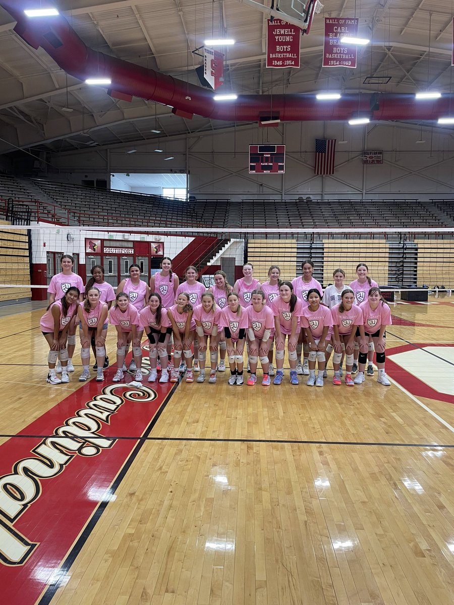 southportvb's tweet photo. Thanks to Coach Lesure, Coach Dayton, and Coach Taylor for kicking off our summer workouts with team camp! 
Got better and still have lots of work to do this summer! 
@TheAcademyVB https://t.co/RRyXbdgNeY