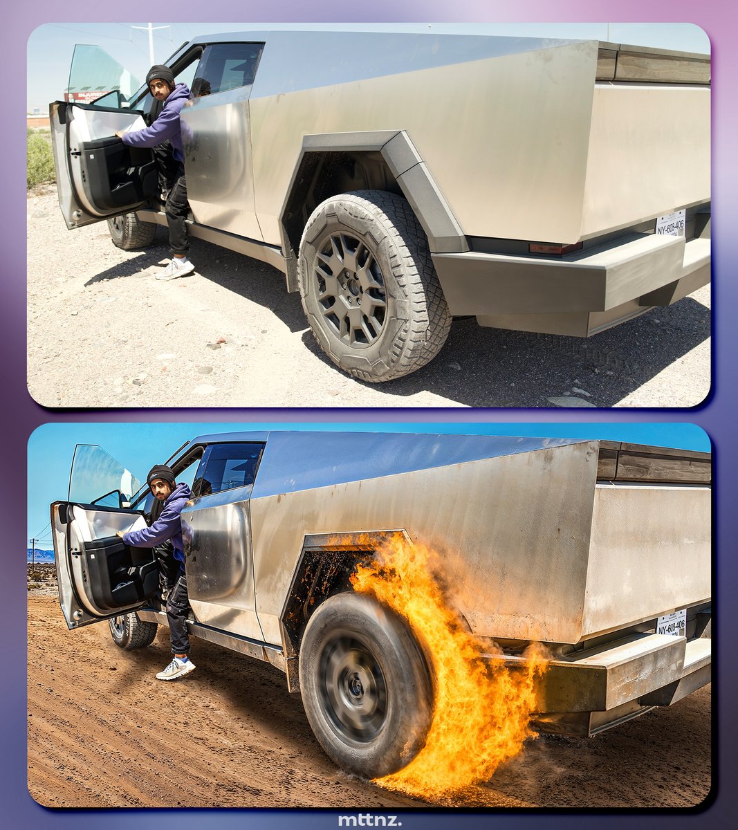 Recent Thumbnail!🔥

I like the way that burning tire looks!

Let me know what you think!