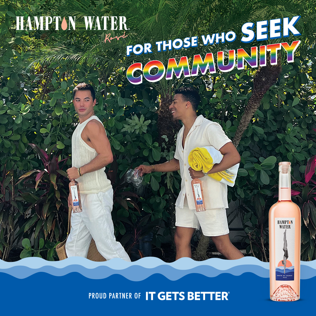 Southern Glazer's (@sgwinespirits) on Twitter photo Hampton Water is dedicated to supporting the LGBTQ+ community throughout the year and is thrilled to partner again with <a href="/ItGetsBetter/">It Gets Better</a>, an organization whose mission is to uplift, empower and connect LGBTQ+ people worldwide. Cheers, <a href="/hamptonwater/">Hampton Water Wine</a>! #HappyPrideMonth #SipResponsibly Hampton Water is dedicated to supporting the LGBTQ+ community throughout the year and is thrilled to partner again with <a href="/ItGetsBetter/">It Gets Better</a>, an organization whose mission is to uplift, empower and connect LGBTQ+ people worldwide. Cheers, <a href="/hamptonwater/">Hampton Water Wine</a>! #HappyPrideMonth #SipResponsibly