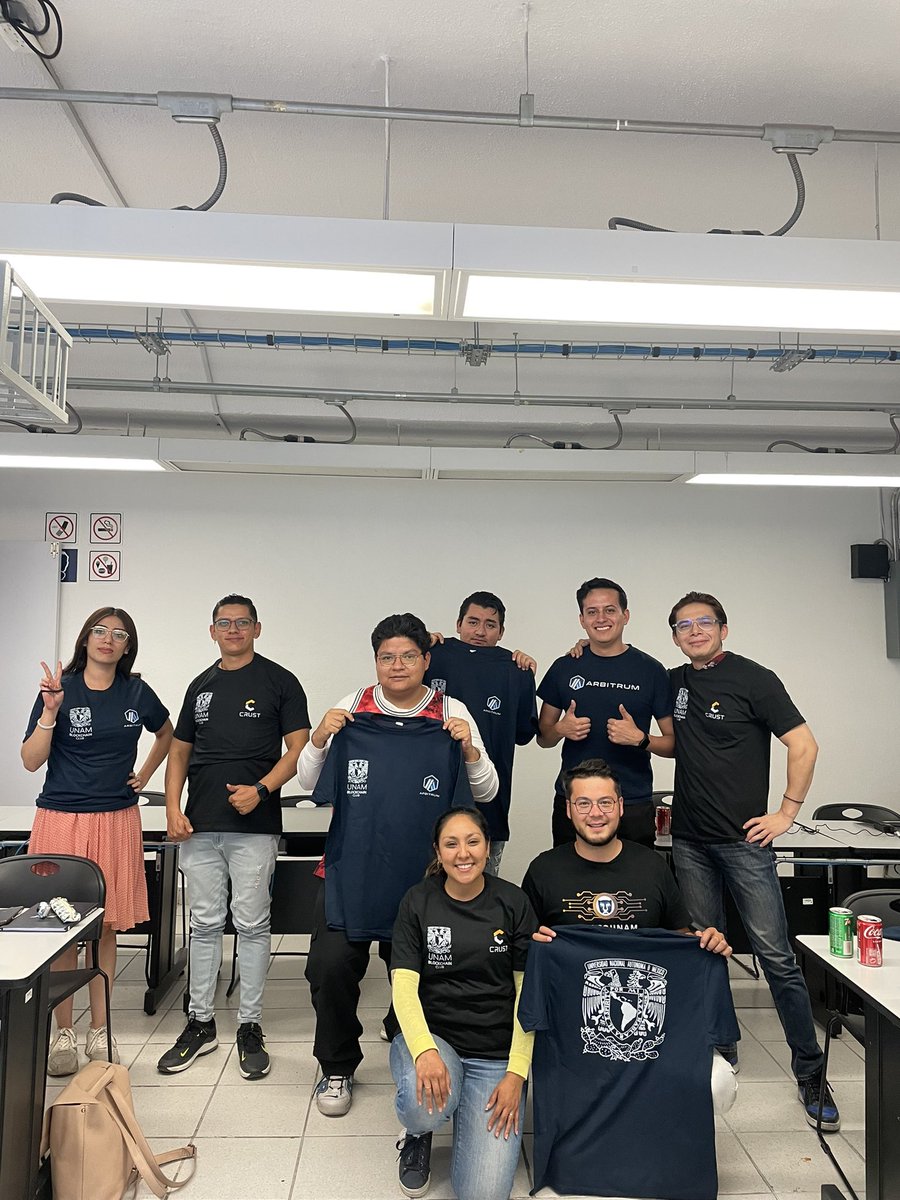 blockchain_unam's tweet photo. Seguiremos explorando el ecosistema de arbitrum ! Gracias a todos https://t.co/eO7pAPcwau