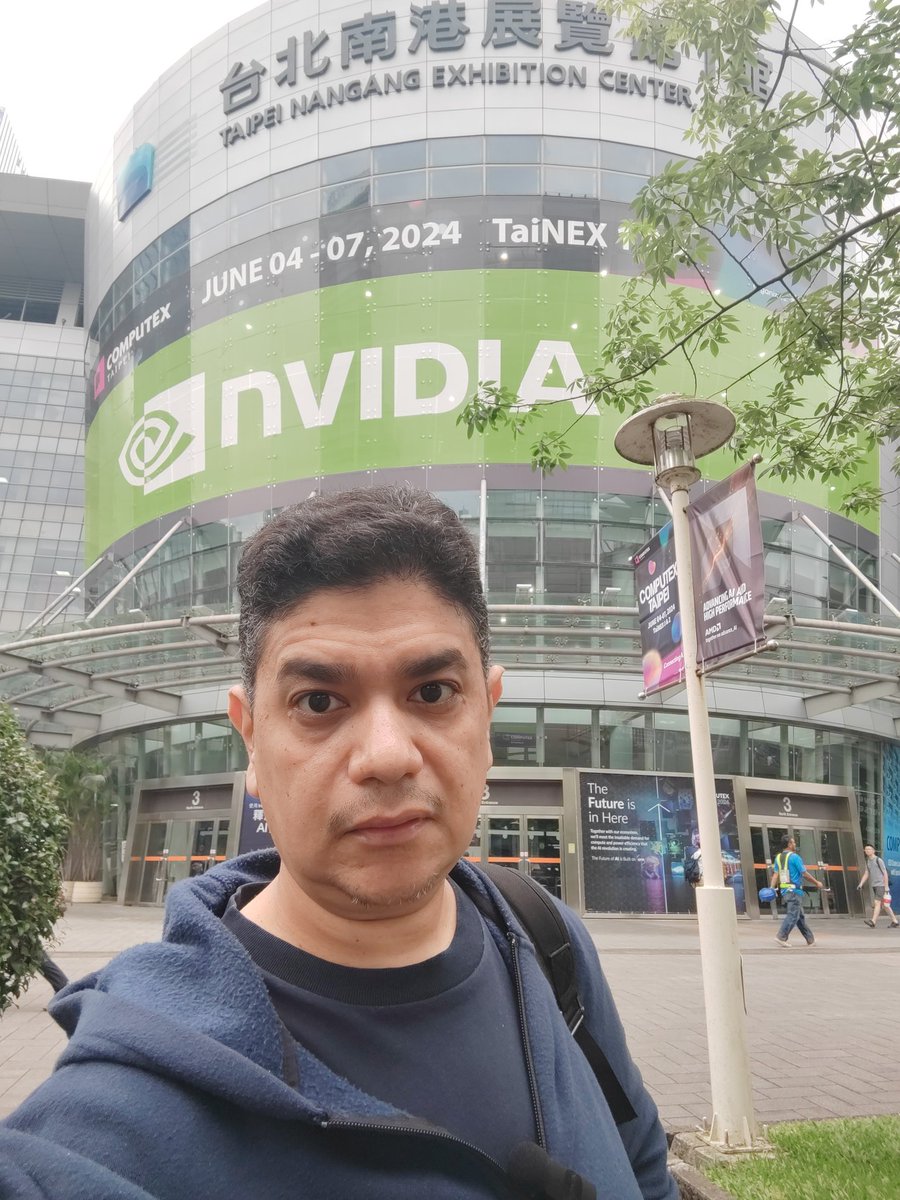 mramzi's tweet image. صباح الخير من  @computex_taipei
 اليوم الثاني

#COMPUTEX2024 #ConnectingAI #COMPUTEX #ArabOverclockers #تكنولوجيا #مستقبل_التقنية