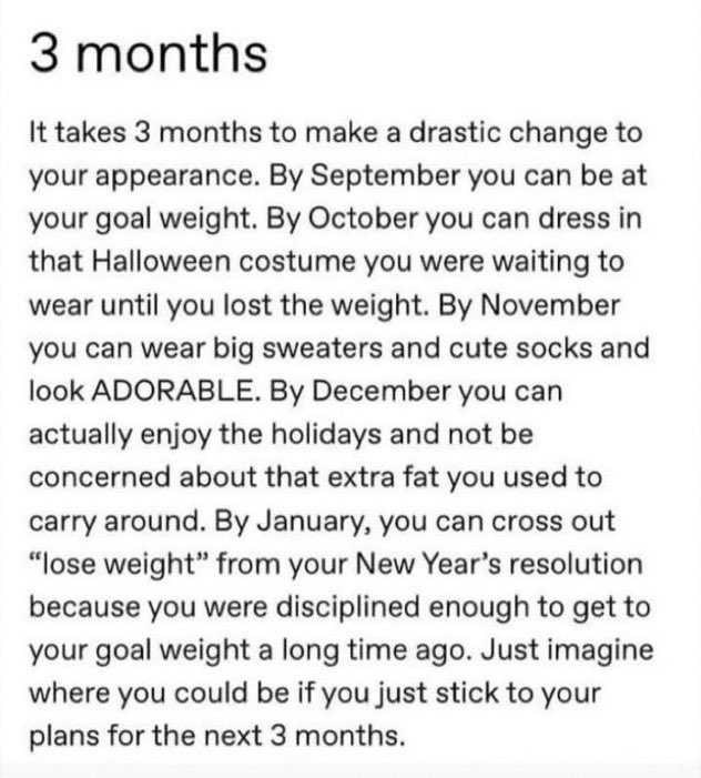 just 3 months to make a drastic change to your appearance 🌷