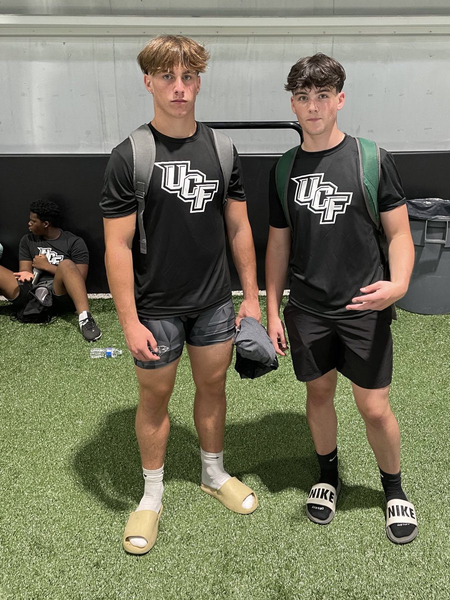 JoeSykes22's tweet photo. Great day @UCF_Football Learned a lot from @CoachTedRoof @CoachRaad Went 3/3 in the one on ones no catches allowed and Ran a 4.78 40 and had a 33.3 Inch vertical‼️ @Coach_RWright @CoachMaggitt38 @DLineKP @CoachKHelton_ @CoachHiggins50 @EraPrep https://t.co/LBal3iGvra