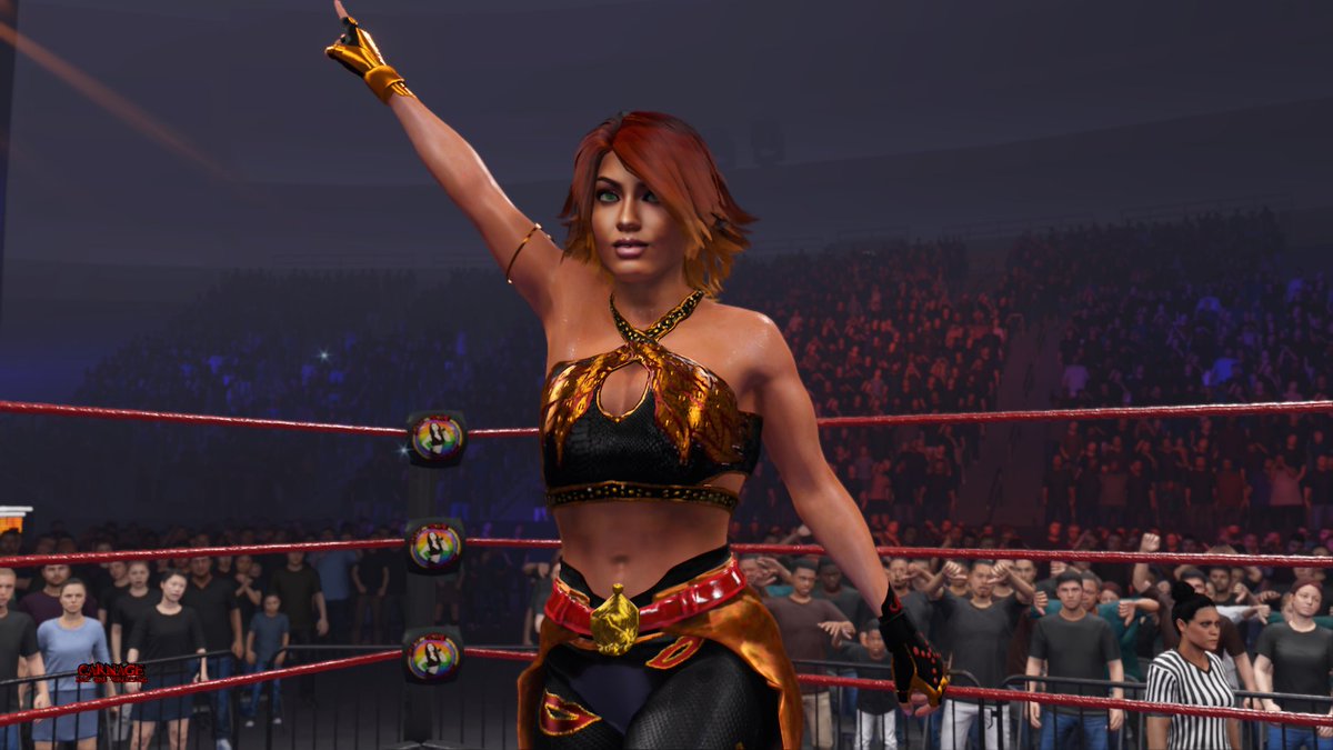 <a href="/FightinQuetzali/">Eva Quetzali</a> defeats <a href="/Diamond5Girl/">Diamond</a> via pinfall decision 

twitch.tv/eternalriotwre… 

#wwe2k24