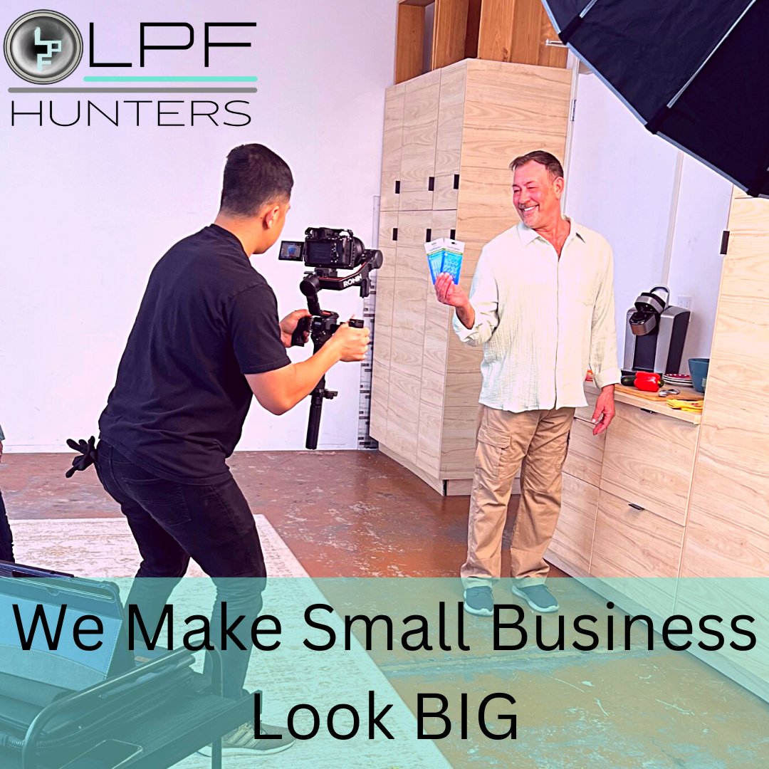 Needing to promote your business on Social Media but unsure how? Our Creative Department can help! LPFHunters offers video production, image asset production and photography services for your business on all SM Platforms. #creativevideo #videoimage  📷🎥 lpfhunters.com