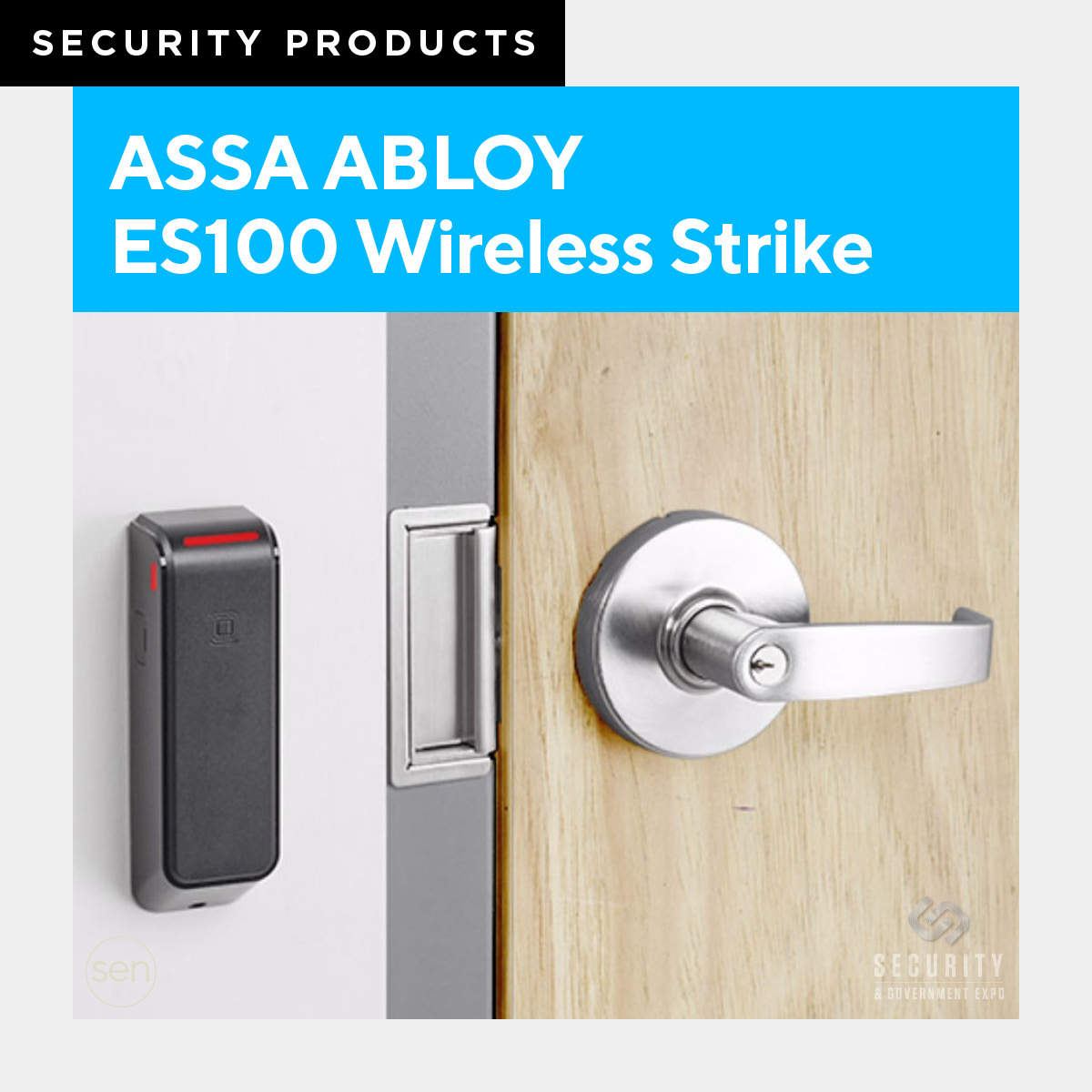 SecElecMag's tweet image. sen.news/assa-abloy-es1…
'We’ve talked about the ES100 wireless strike from ASSA ABLOY before but at SecTech it was great to see this wireless access control solution is now available locally.'
#locks #locksmithing #electricstrikes #doorcontrol #entrancecontrol #doorhardware