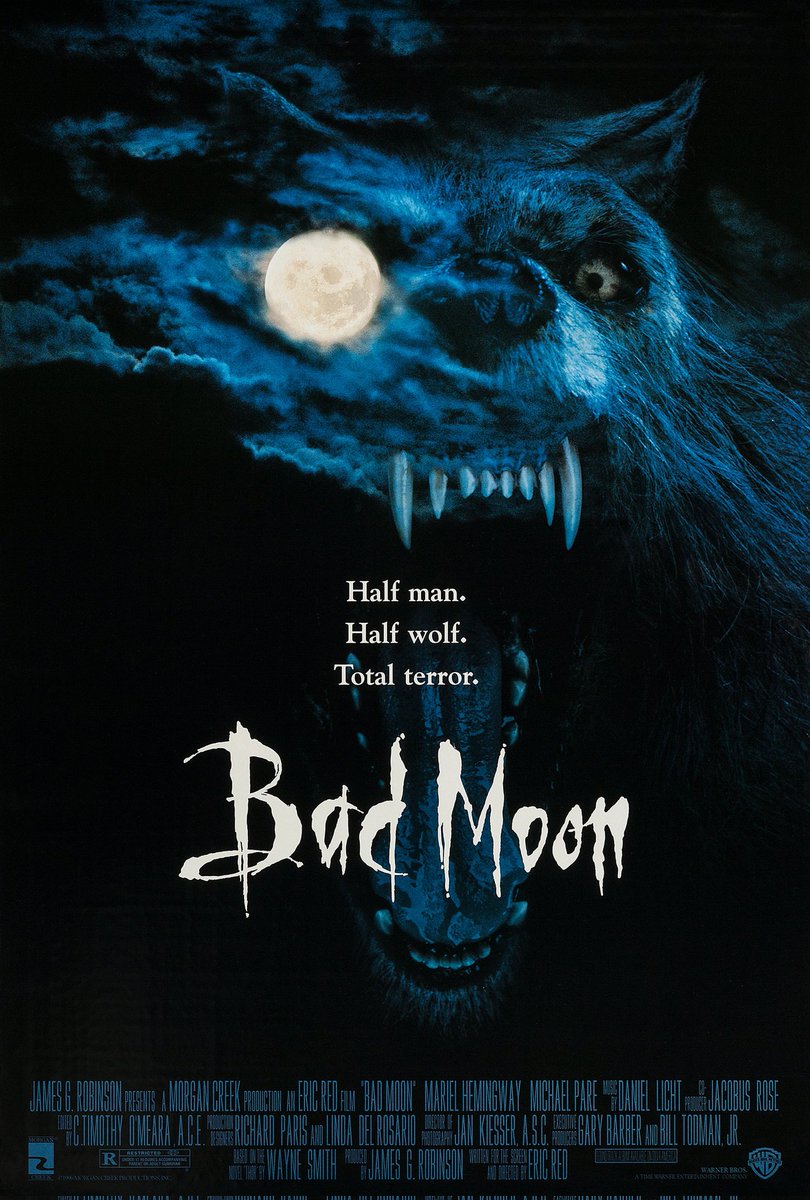randumTwit's tweet photo. @CoganLollins you've basically covered most of the vampires and werewolves I've grown up on, except "Bad Moon" (1996) and "Wolf" (1994). I know you're always looking for requests. So, I hope you'll see this and give them a shot. 💁 🤘 https://t.co/9GQQxGpW41