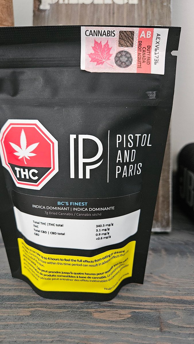#tuesdales re-up. 2nd AB batch, I believe. Moisture up, harshness up a smidgen. This may be a true 30%+. This smacked me like I took a 5 day t-break.
Hat's off again <a href="/VicCannabisCo/">The Victoria Cannabis Company</a>