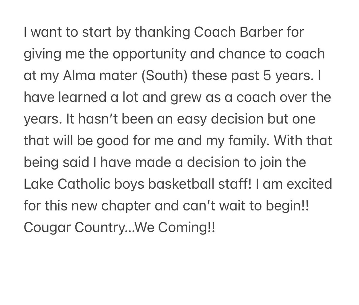 We Coming….!! <a href="/LC_Hoops/">Lake Catholic Hoops</a> <a href="/LCHS_Cougars/">Lake Catholic</a>