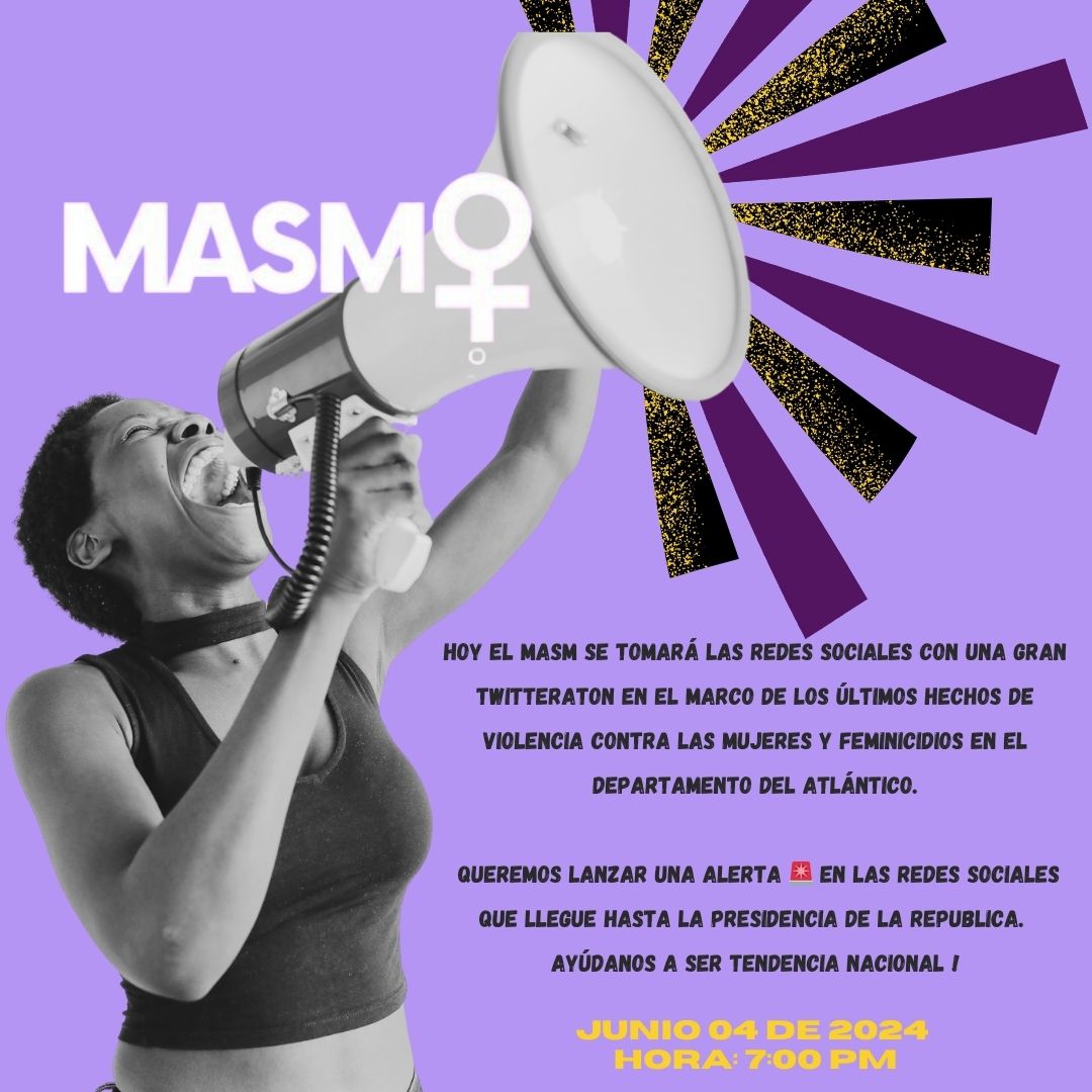 Nosotras votamos por el cambio enmarcado en Francia Marquez, hoy le exigimos se reuna con el Movimiento Amplio Social de Mujeres. Nos preocupa el silencio frente a los feminicios en el departamento del Atlántico y el pais
<a href="/PactoHistoricoV/">Pacto Histórico</a>