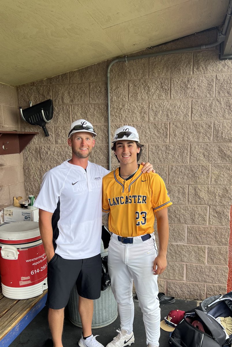 LHSCoachConn's tweet image. Awesome to see my guy represent Lancaster & #GalesBaseball in Central District All-Star game!