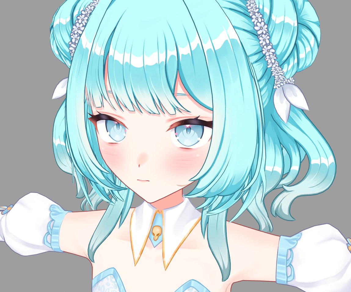 Jashin_Vtuber's tweet photo. My first character model -> my last character model https://t.co/HgWdh1ZzCp