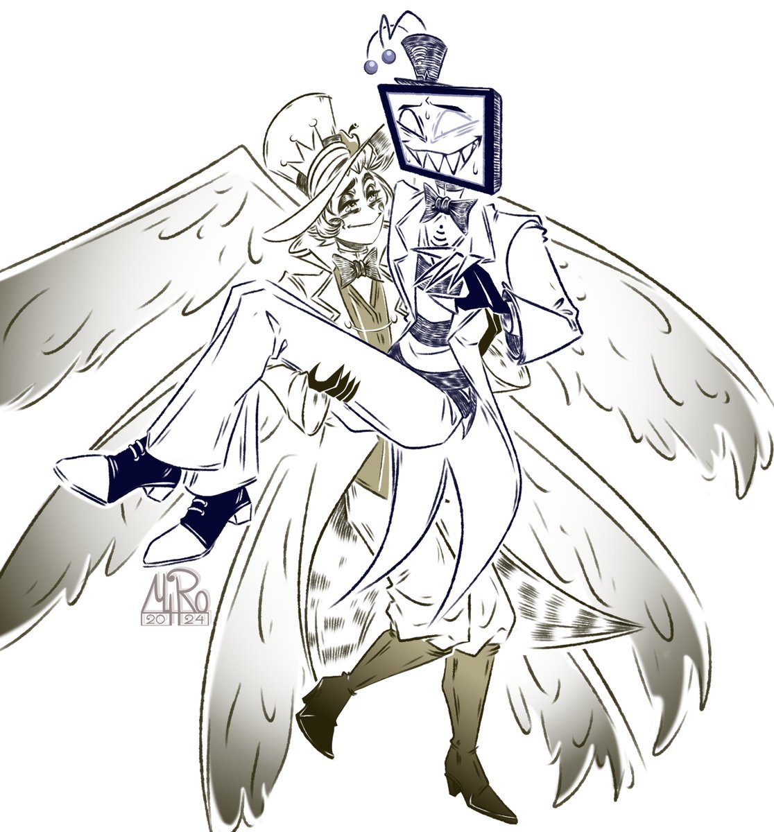 mila_riro's tweet photo. #staticappleweek2024 #StaticAppleWeek #applestatic #staticapple #HazbinHotelLucifer #HazbinHotelVox #applestaticweek
Day 02: Power dynamic
I'm having so much fun :3 https://t.co/pGYu6Wc58j