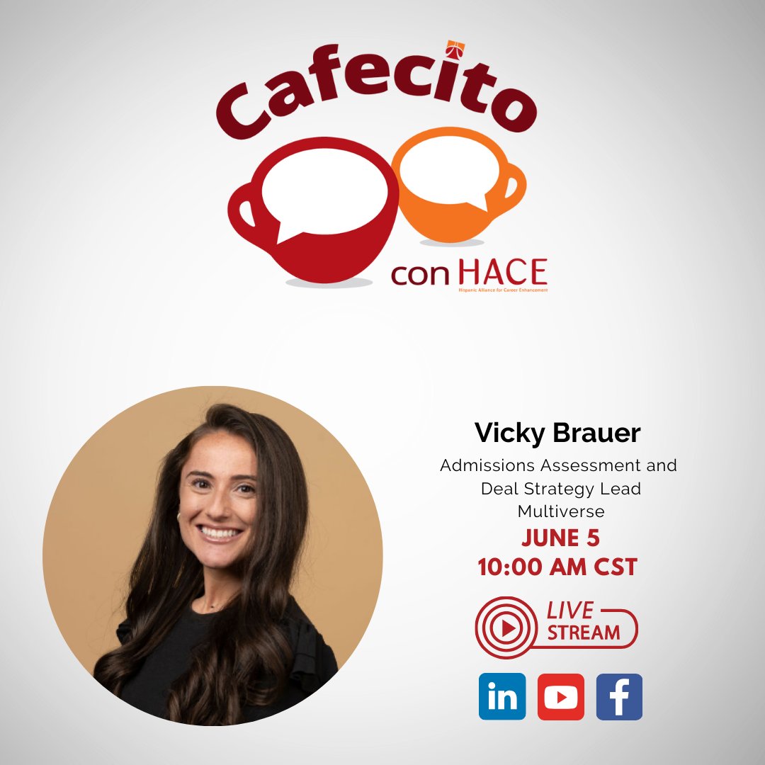 Get ready for an engaging Cafecito con HACE episode!  Meet Diego Zeceña and Vicky Brauer from the <a href="/JoinMultiverse/">Multiverse</a> team! Don't miss this chance to be inspired! ☕️✨

hubs.la/Q02zyZpd0