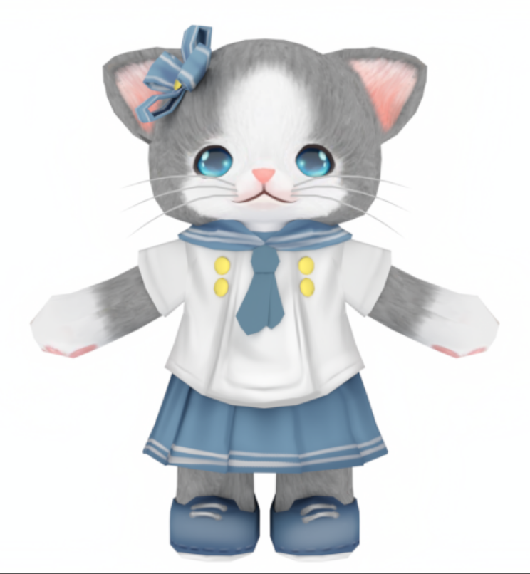 Jashin_Vtuber's tweet photo. My first character model -> my last character model https://t.co/HgWdh1ZzCp