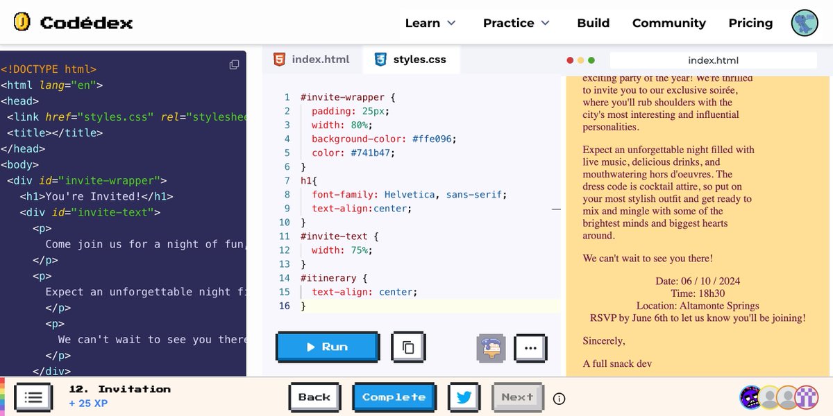 afullsnack_dev's tweet photo. Codédex invitiation 📨 #CodédexInvitation @codedex_io 
#30NitesOfCode https://t.co/gLcmYtNT5b
