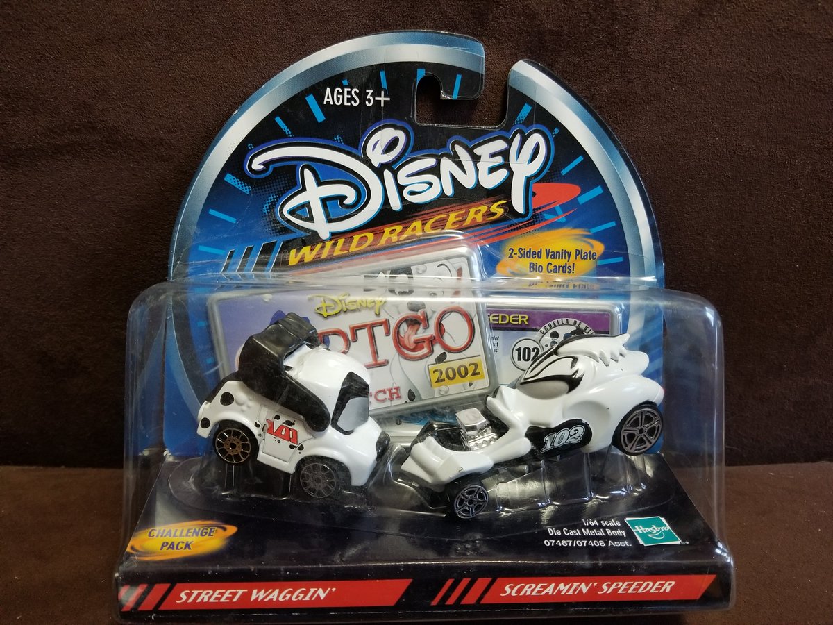 TeriE's tweet photo. VINTAGE #Disney #101Dalmatians Diecast Wild Racers Cars #CRUELLA & Patch 2002 FREE SHIP
#disneydogs #disneytoys #wildracers #diecasttoys #vintagediecast #vintagetoys #ebayfinds #cruelladeville #ChallengePack #disneycollectibles #collectibles #toys
https://t.co/sQGCSQzxB8 https://t.co/llcCSQFyCH
