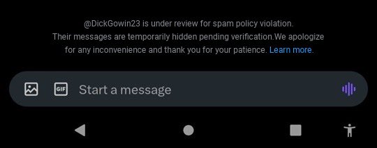 So I am apparently being reviewed for a “spam policy violation”?  What exactly is that?  I keep my circle small and don’t retweet or comment on 98% of the content I see!   <a href="/elonmusk/">Elon Musk</a> what’s going on!   Time to cleanse the employee list?