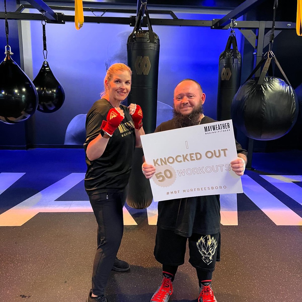 Only going up from here 🥊 💪