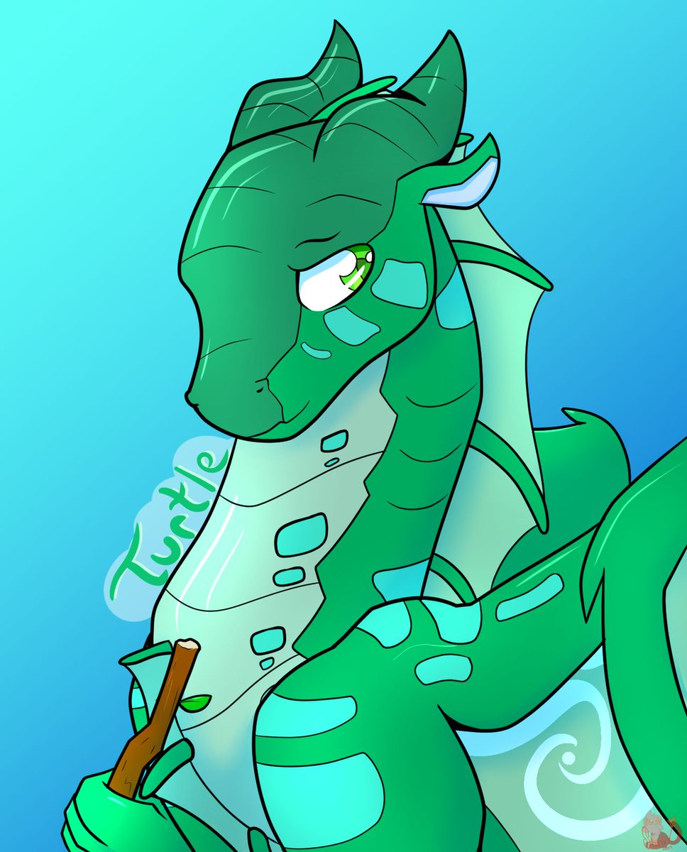 ShinxXArts's tweet photo. Turtle and his trusty stick.
He has the power to change anything he wants and he uses it for quality of life updates.
My guy same
#wof #wingsoffire #turtle #wofturtle https://t.co/dDiam7kxFL