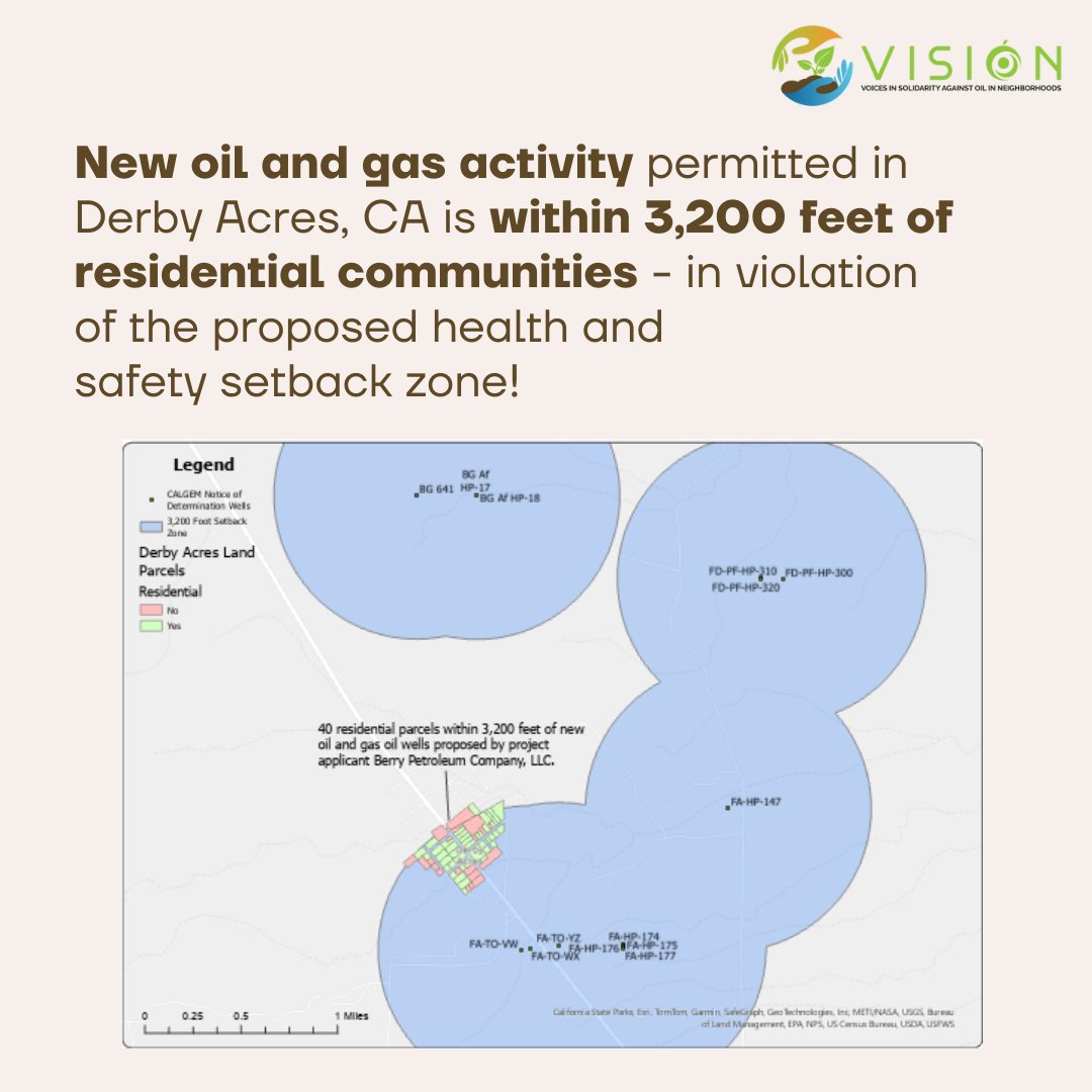 CRPE_EJ's tweet photo. CalGEM JUST released new permits within the 3,200 foot setback zone.

This is a major step backward for the agency’s commitment to protecting health.

#WeDoNotPermit drilling in our communities because we deserve to live in safe &amp; healthy neighborhoods. https://t.co/6oGPq3Y8p2