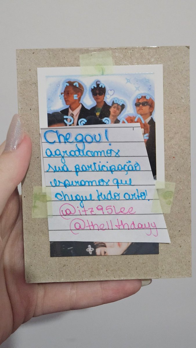 blanchanhee's tweet photo. feedback positivo pra @itz95lee e pra @the11thdayy que organizaram as cegs dos cards!

Chegaram sem nenhuma avaria e vieram muito bem embalados e cuidados ❤️ https://t.co/RhXdiYngux