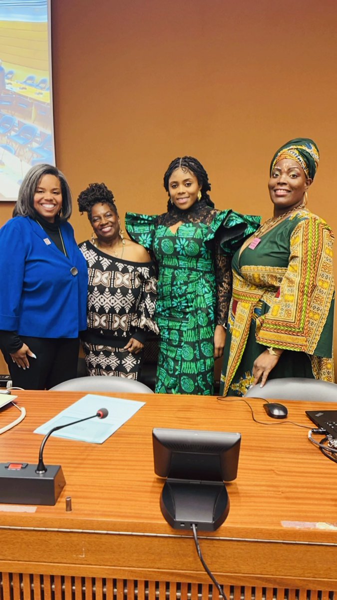 LoriUSA_'s tweet photo. ✨Highlight from the Permanent Forum of People of African Descent! We joined other global leaders to engage in pivotal discussions and collaborate on initiatives to promote equality, justice, and sustainable development for people of African descent. 

https://t.co/SfrYnBl9nR https://t.co/omzUz7oF1N