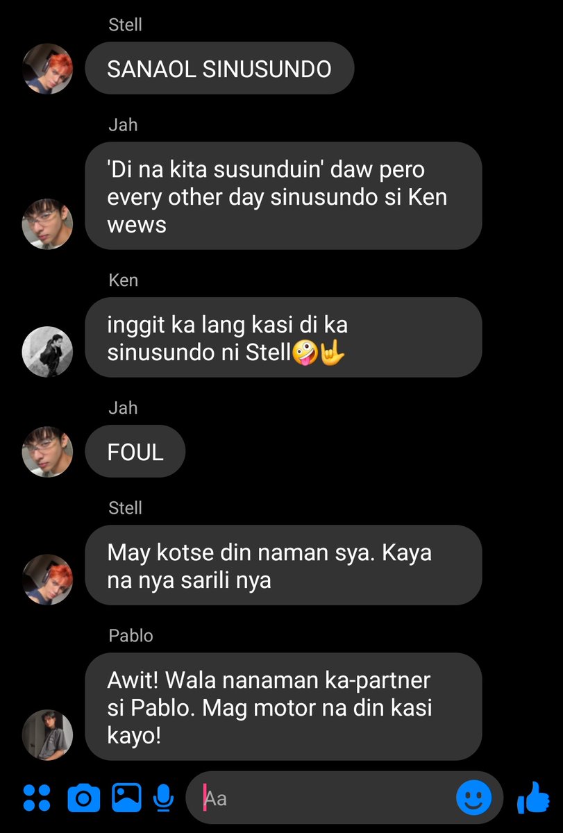 jumbohatdog1819's tweet photo. a #joken imagine of what might have transpired behind their ig bc and the reason why josh could not chat but ken did

driver!josh, passenger pwincess!ken

#joken_au #jokenau https://t.co/oxVUxoVKRA