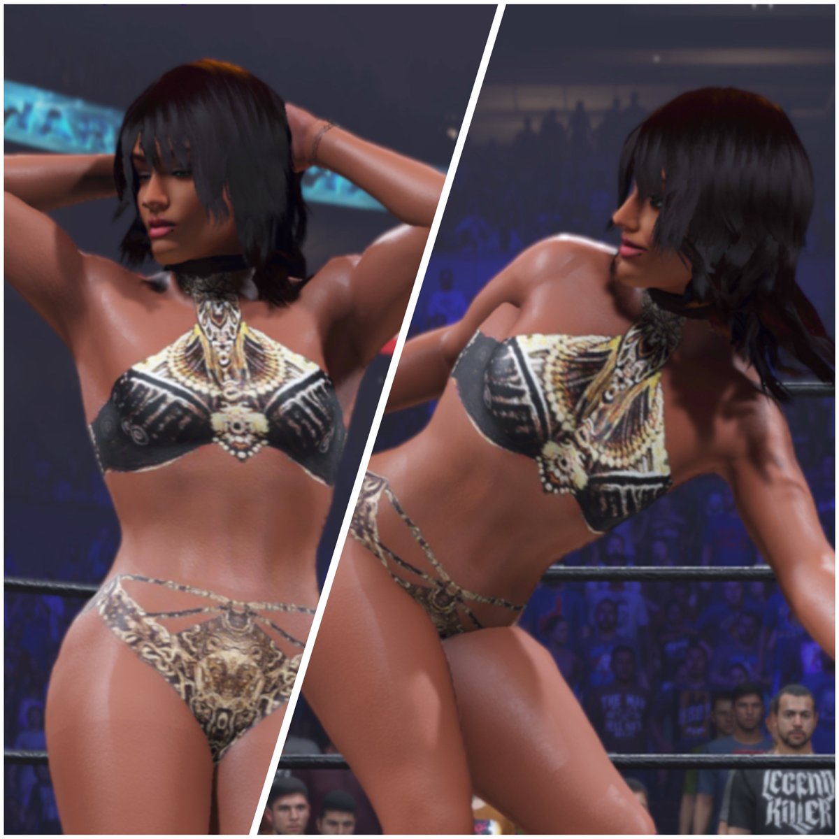 FightinQuetzali's tweet photo. Also going to take a moment to thank @LadyCorleoneV for the stunning outfit I wore tonight to make that announcement! I just had to get more pictures with it after the show.

Think this long hair look suits me? https://t.co/EF0XoD6GHI