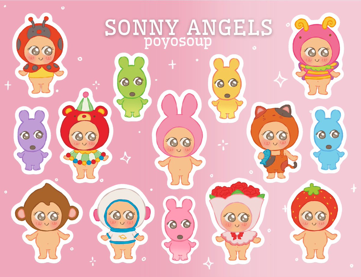 poyosoup's tweet image. #sonnyangels