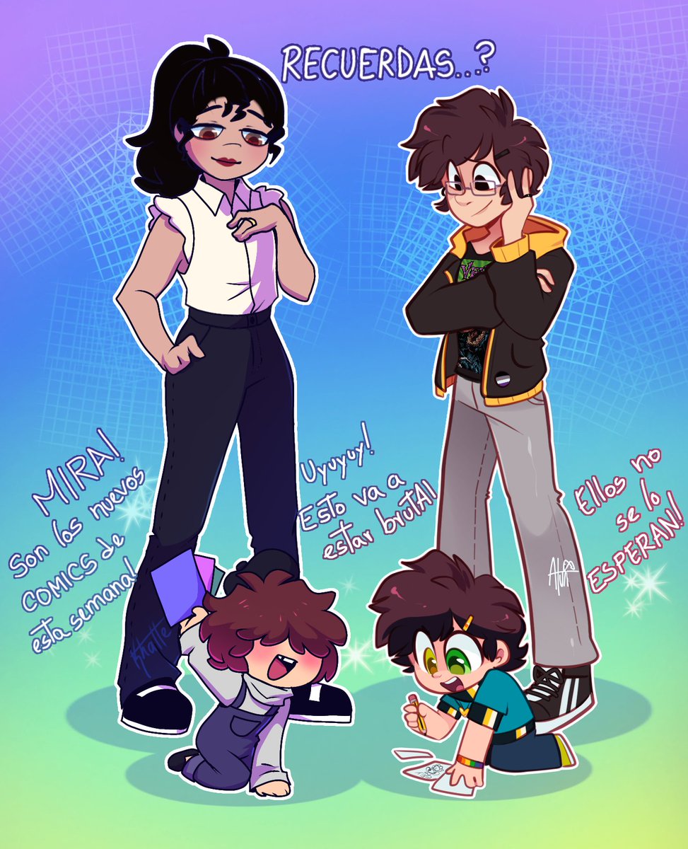 KhatteDraws's tweet photo. ⋆ ˚｡Ay los viejos tiempos ✨️🥹🥺
    ˏˋ°•*⁀➷ Pero aún no hemos terminado :)

Collab ♡ @AntunElo_chan  💜🤍✨️ https://t.co/T28MESwXNn