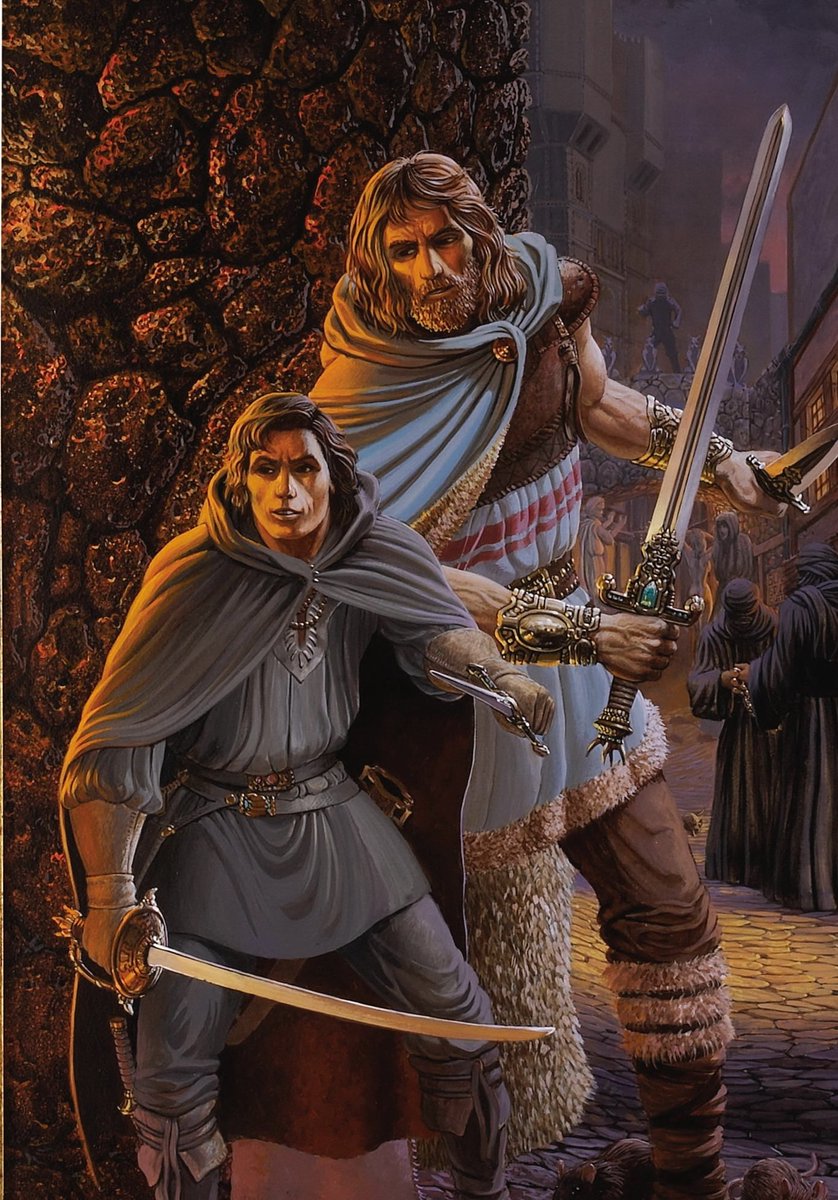 BattlebornMag (@battlebornmag) on Twitter photo Today we remember Fritz Leiber, born 114 years ago. Lieber is the man who literally created the term "sword-and-sorcery", and created perhaps the genre's most famous pair of rogues, Fafhrd and the Gray Mouser. Today we remember Fritz Leiber, born 114 years ago. Lieber is the man who literally created the term "sword-and-sorcery", and created perhaps the genre's most famous pair of rogues, Fafhrd and the Gray Mouser.