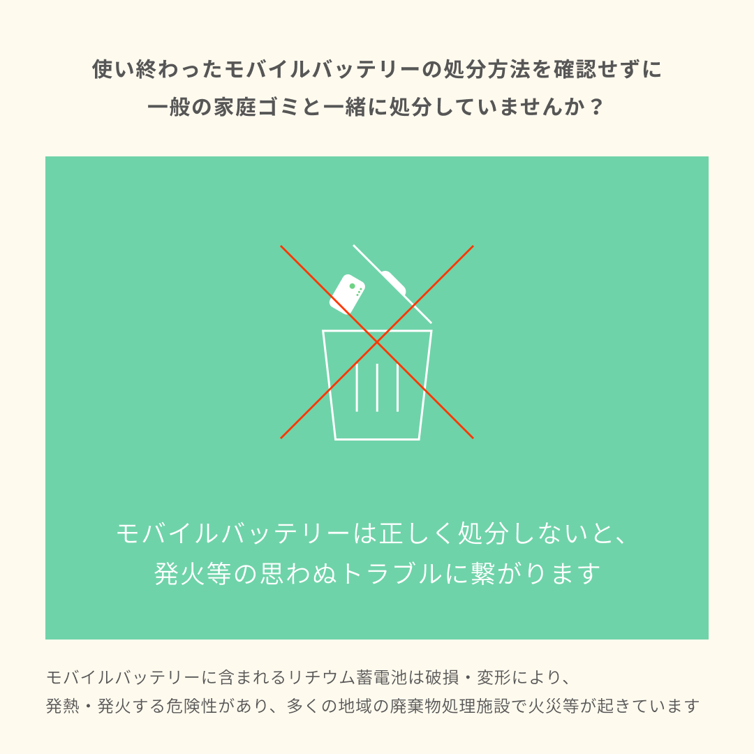 Anker_JP's tweet photo. ／
6月5日は #環境の日🌱
プレゼントキャンペーン
＼

モバイルバッテリーの正しい処分方法を理解し、環境への意識を高めませんか？🌏

質問に回答で抽選10名様にモバイルバッテリーを🎁

▼参加方法
①@Anker_JPをフォロー
②「知ってる」or 「知らなかった」で質問の回答を引用リポストで投稿