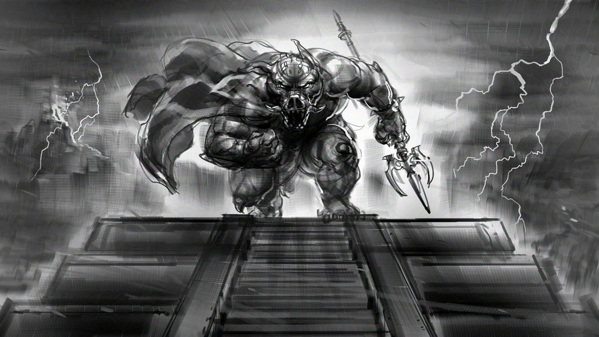 Ganon atop the Golden Pyramid