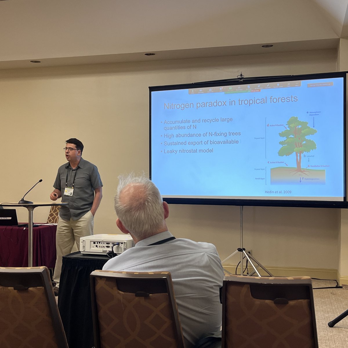 We are having a great time at #2024SFS! Some of our lab members and collaborators already presented their work, the rest will be presenting soon.

Great conversations about stream ecology, tropical ecosystems, and the effects of temperature and climate change.
@ArdonLab
