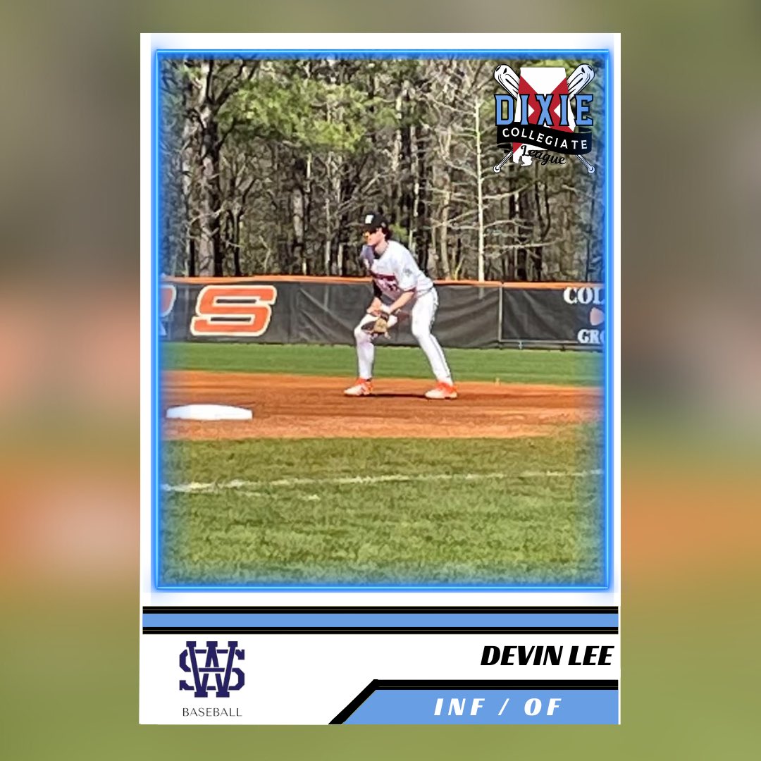 Welcome to the Dixie Collegiate League, Devin Lee of <a href="/WallaceBaseball/">Wallace State Baseball™</a>