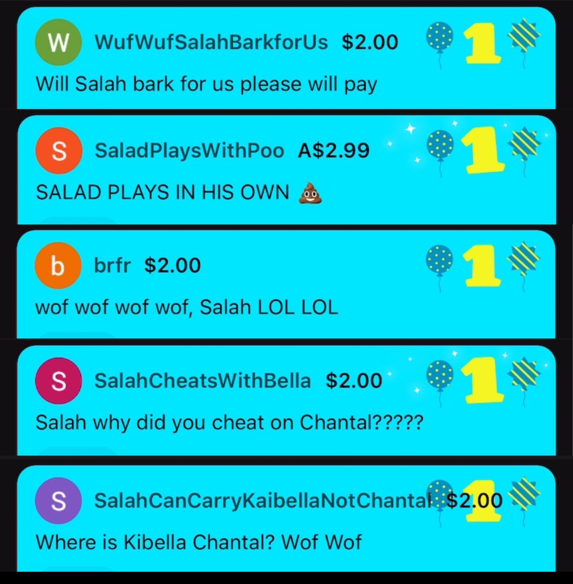 Mo_translates's tweet photo. Deleted superchats. https://t.co/4BxAUXqUxi