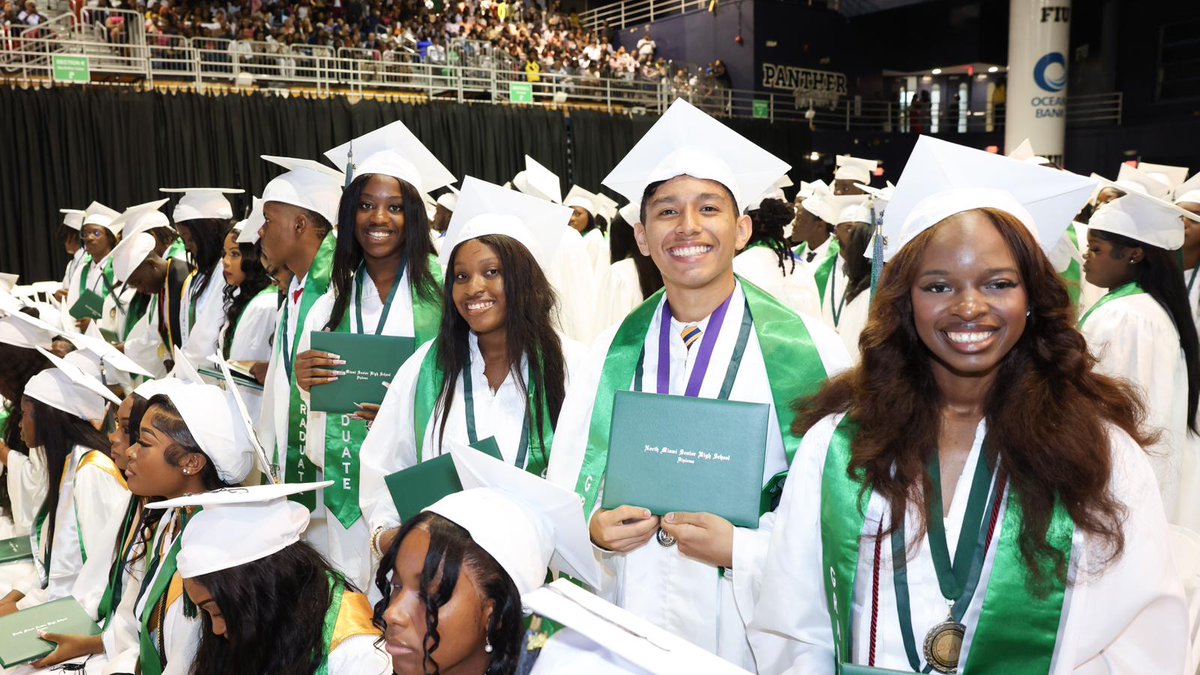 SuptDotres's tweet photo. Hats off to the #Classof2024 from @NMSPIONEERS! Your achievements have rightfully earned this day of celebration.  Wishing you continued success as you step into the future. #GraduationMagic #Alumni305 #YourBestChoiceMDCPS https://t.co/FizkE5H9MT