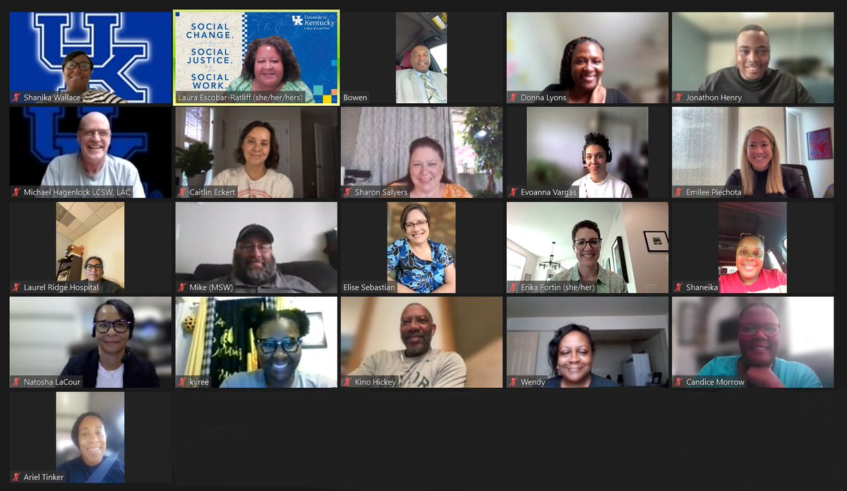 Dr. Laura Escobar-Ratliff, DSW (@laurae_r) on Twitter photo Super excited to introduce you to some of our new <a href="/ukcosw/">UK College of Social Work</a> #DSW students. It's been awesome connecting with students in orientation. Ready to begin a new year & accompany these phenomenal social workers on their doctoral journey. <a href="/DrJayMiller1/">Dr. Jay Miller</a> @newsocialworker <a href="/nasw/">NASW</a> Super excited to introduce you to some of our new <a href="/ukcosw/">UK College of Social Work</a> #DSW students. It's been awesome connecting with students in orientation. Ready to begin a new year & accompany these phenomenal social workers on their doctoral journey. <a href="/DrJayMiller1/">Dr. Jay Miller</a> @newsocialworker <a href="/nasw/">NASW</a>