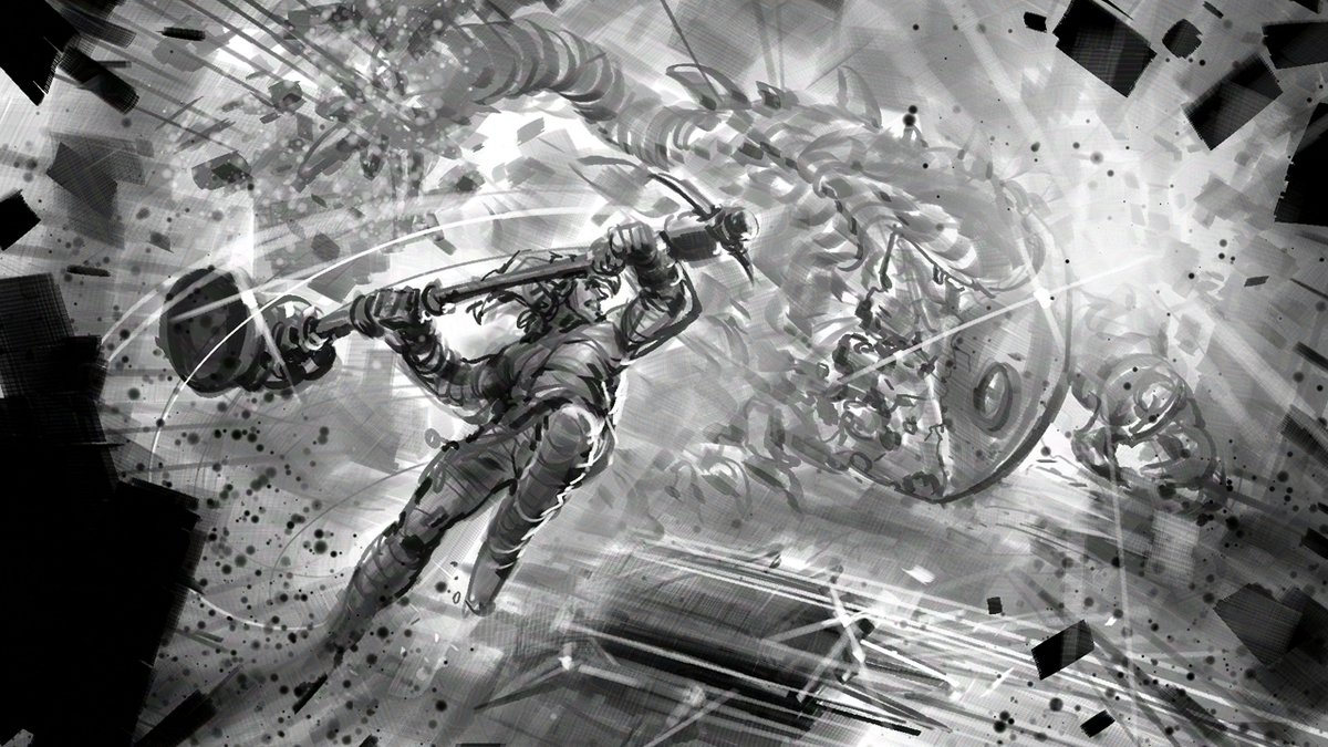 Link v Helmasaur King!

Link wields his Hammer against a rampaging dungeon boss!