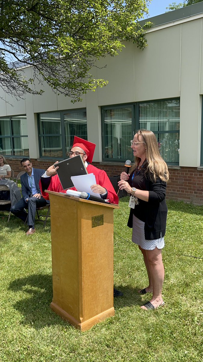 DrMaleyko's tweet photo. #dbnstudentsfirst I really enjoyed attending Hussein’s heartwarming graduation ceremony at Howe yesterday. https://t.co/FbrOO97zNS