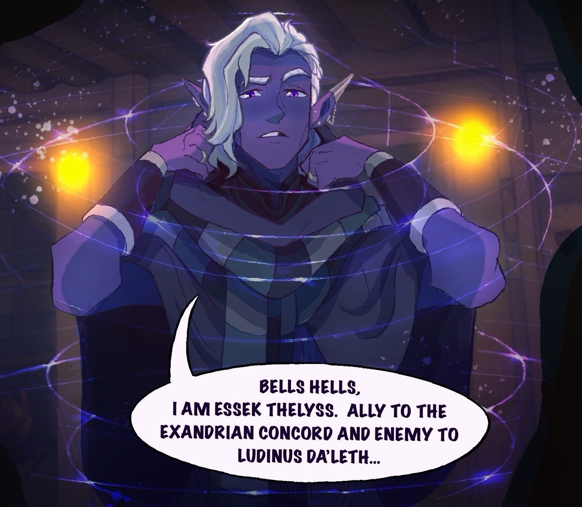 ✨“AND GENUINE HOT BOIIIII!!!!”✨

#criticalrolefanart #criticalrole #essekthelyss #essek