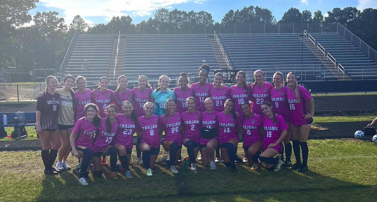 Midlo advances to the VHSL Region 5 final 4!  
Goals by Dwyer and Royster! 
Squad plays vs First Colonial at Glen Allen Friday at 11am! 
Go Trojans!!
