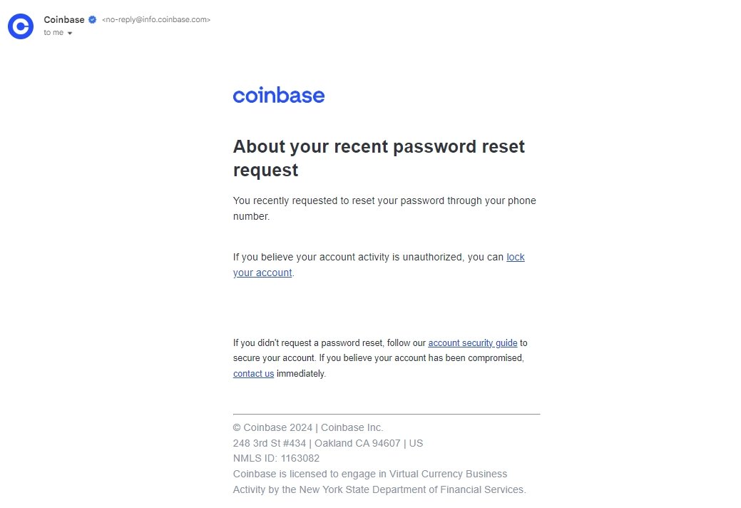 ShardiB2's tweet photo. Just got a call from a person who said they were security @coinbase 

Told me someone tried to change my password from Europe and if it wasn't me their security was going to look into it and they were going to send me a new email with a way to change the password

I said to the guy, "How do I know you are actually Coinbase", his answer was he was going to send me an email and I would know

I got the email, he stayed on the phone to try to make sure I got it and clicked on the link, I took one look at it and told him it was bullshit, and I wasn't clicking on a link that came from info.coinbase and did not even have my name in it .. he immediately hung up

WATCH OUT FOR THESE SCUMBAG SCAMMERS 

GUY WAS DEFINITELY ASIAN