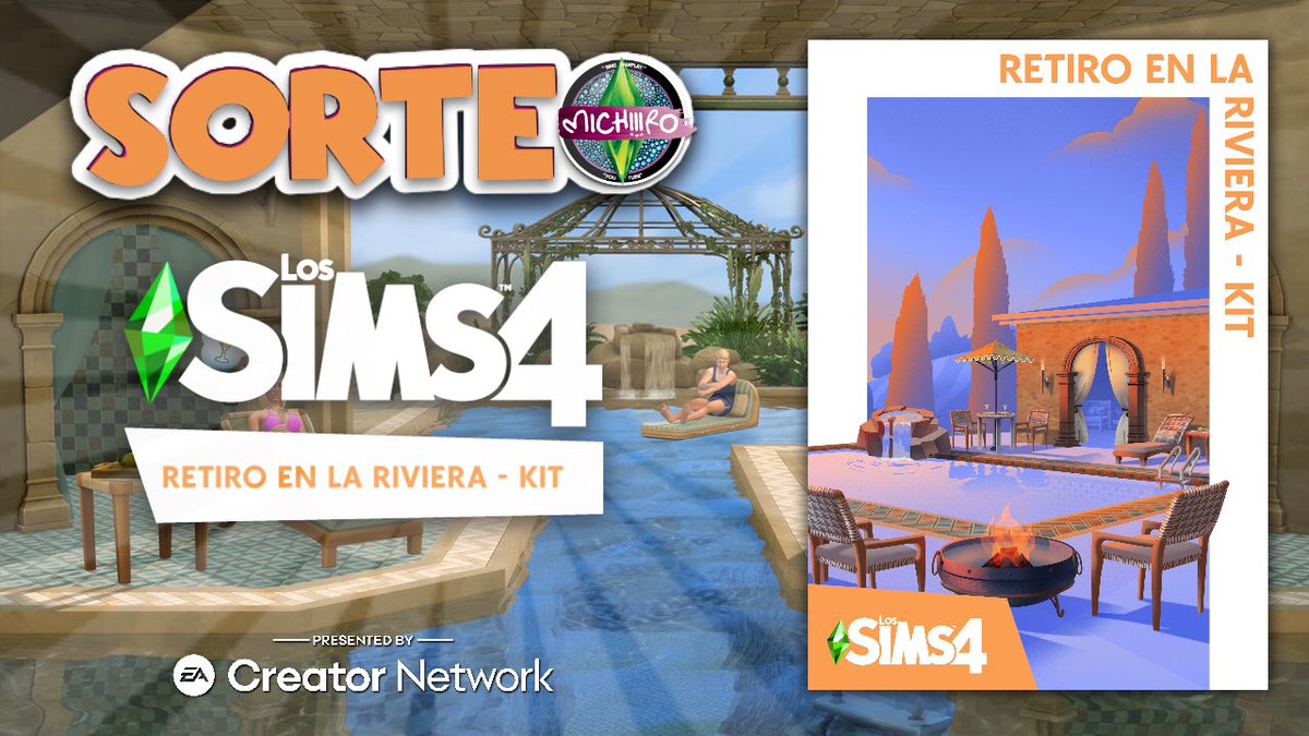Michiiiro_'s tweet photo. 🚨SORTEO Express - GIVEAWAY 🌸 Hasta el 7 jun 2024
Premio: Un código (PC) retiro en la riviera - kit #EACreatorNetwork 

1️⃣ Seguirme en "X" ❤️
2️⃣ Retweet
3️⃣ Seguirme en Tik Tok como @michiiiro (Deja Captura en comentarios en "X" Twitter)

Buena Suerte a todxs! #Thesims #EAPartner https://t.co/EDavtDL6H7