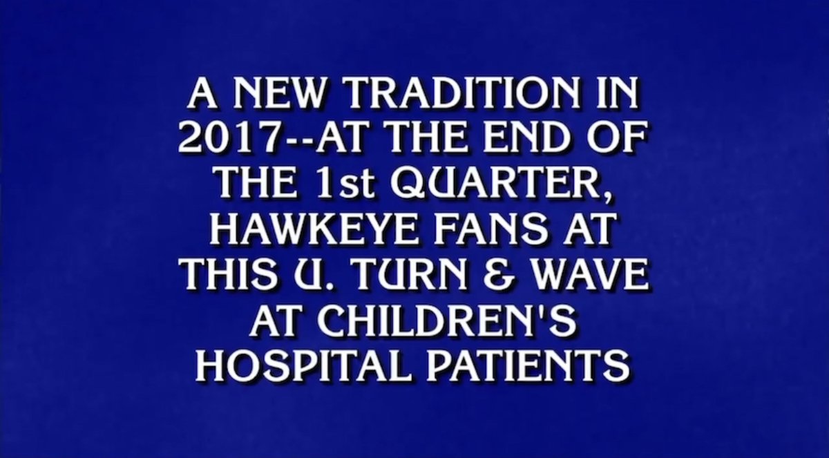uiowa's tweet photo. What is the Hawkeye Wave? https://t.co/mZ85iQhhjW