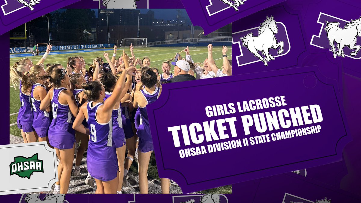 SFDAthletics's tweet photo. .@DeSalesGirlsLax punches their ticket to the 2024 Division II OHSAA State Championship Game with their 14-13 win over Indian Hill!!! 

The Stallions will play Bay Village Bay on Friday at 4:00pm at Historic Crew Stadium!! #GoStallions https://t.co/M3bfLfXpY9