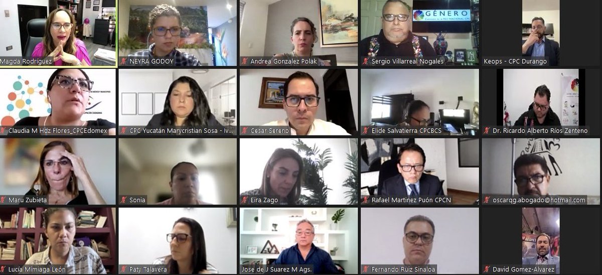 cpsseajal's tweet photo. 👨🏻‍💻@GomezAlvarezD en la Sesión de Presidentes/as de la @CpcRed🇲🇽.
🗣️En donde se presentan, entre otros: el Proyecto de Desarrollo de Indicadores de Impacto para la Medición y Mejora de Resultados en #CombateALaCorrupción; el Proyecto de Código de #Ética de la #RedCPC.📑 https://t.co/ZBPl2Gyy18