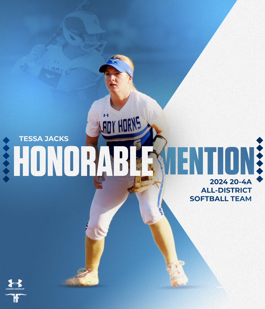 HFISD_Longhorns's tweet photo. SECOND TEAM ALL-DISTRICT 
Emileigh Droddy 

HONORABLE MENTION 
Jade Hill 
Tessa Jacks 
Madison Bundick 
#WeAreHFISD #HornsUp #409Sports #txhssoftball
@EmileighD2026 @madisonbundick @tessajacks1 https://t.co/iNOdyVUMyW